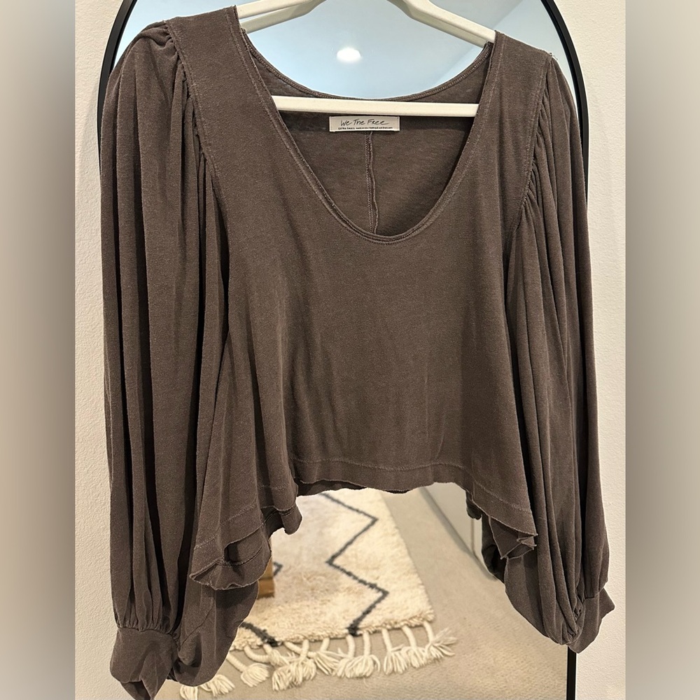 Free People Cropped Top Size XS